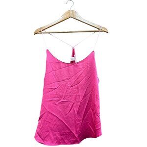 Victorias Secret Womens XL Pink Polka Dot Camisole & Shorts Pajama Set